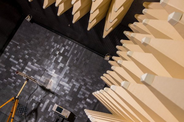 Anechoic chamber of the ELAD RF laboratory